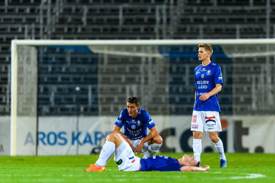 Trelleborgs Fritiof Björkén deppar