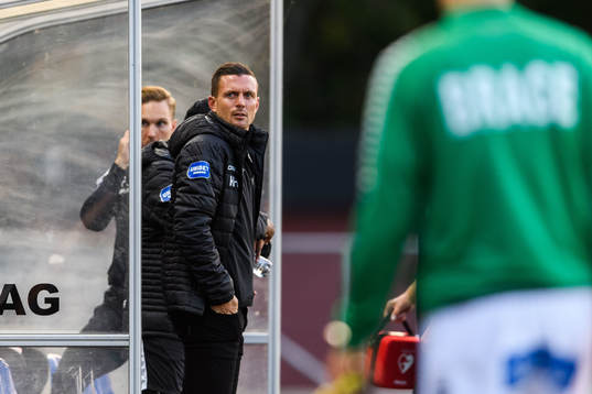 Trelleborgs tränare Kristian Haynes