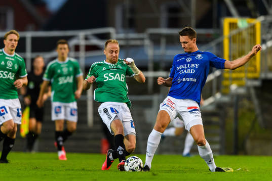Brages Oscar Lundin och Trelleborgs Kalle Larsson