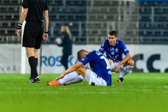 Trelleborgs Kalle Larsson deppar