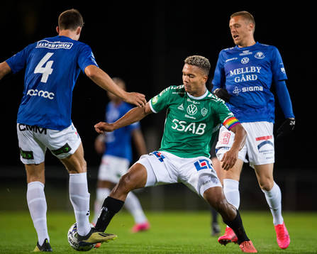 Brages Seth Kanteh Hellberg mot Trelleborgs Kalle Larsson