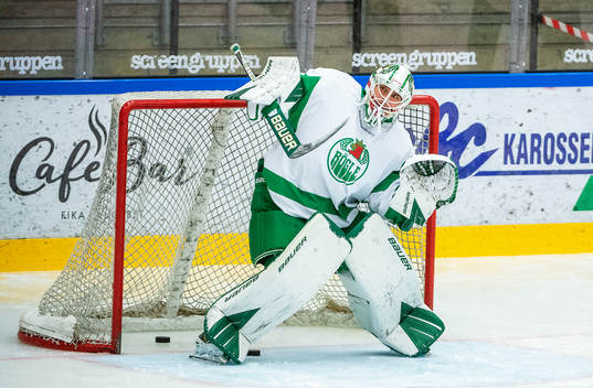 Rögles målvakt Johan Gustafsson