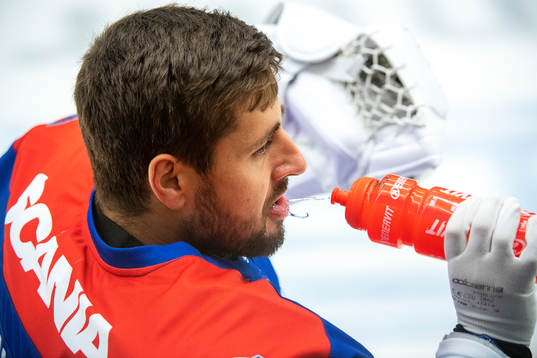 Oskarshamns målvakt Joe Cannata