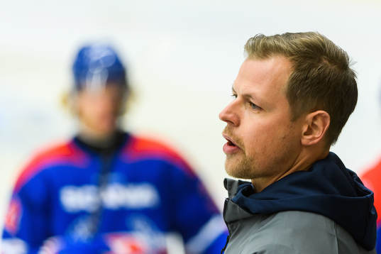 Oskarshamns tränare Martin Filander