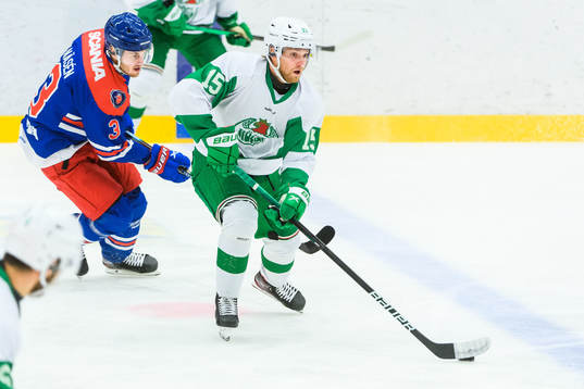 Oskarshamns Pontus Näsén och Rögles Simon Ryfors