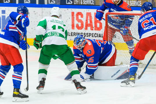Oskarshamns målvakt Joe Cannata