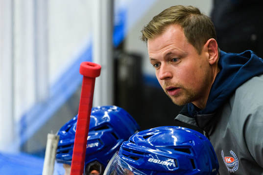 Oskarshamns tränare Martin Filander