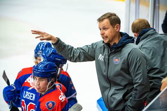 Oskarshamns tränare Martin Filander