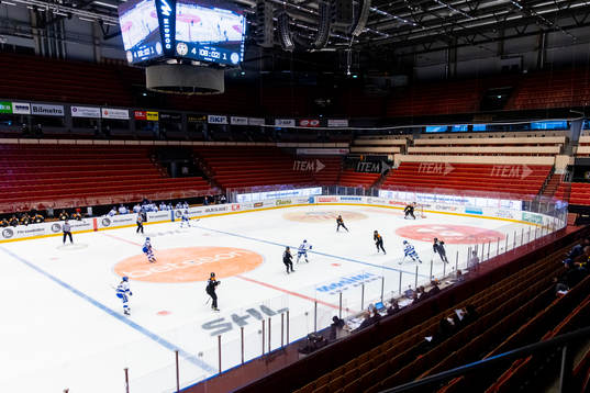 Vy över Monitor ERP Arena