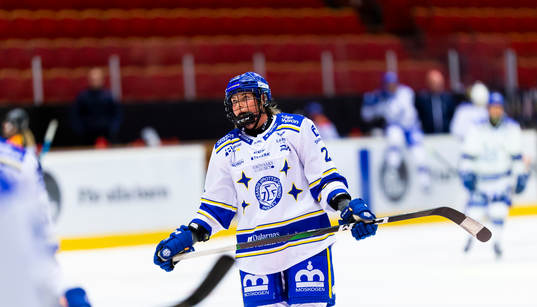 Leksands Dominique Rüegg deppar