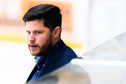 Luleås assisterande tränare Oskar Häggström