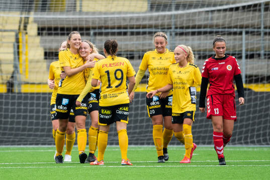 Elfsborgs spelare jublar