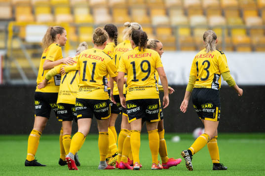 Elfsborgs spelare jublar