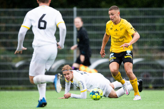 Elfsborgs Theo Lind och Häckens Vidar Svendsén