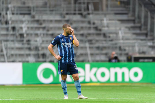 Djurgårdens Jesper Karlström deppar