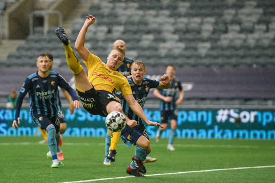 Elfsborgs Per Frick och Djurgårdens Elliot Käck