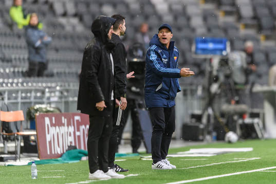 Djurgårdens tränare Kim Bergstrand