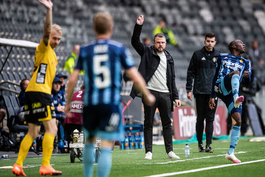 Elfsborgs manager Jimmy Thelin