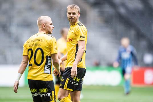 Elfsborgs Simon Strand och Gustav Henriksson