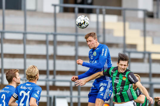 Sundsvalls Niklas Dahlström och GAIS Adnan Maric