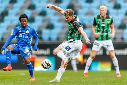 GAIS Meinhard Egilsson Olsen och Sundsvalls Abdul-Halik Hudu