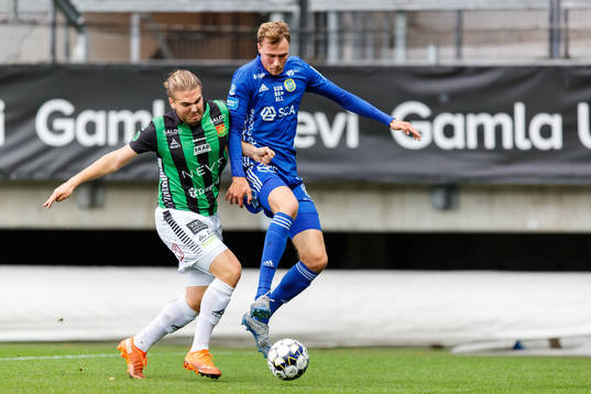 GAIS Charlie Weberg och Sundsvalls Niklas Dahlström