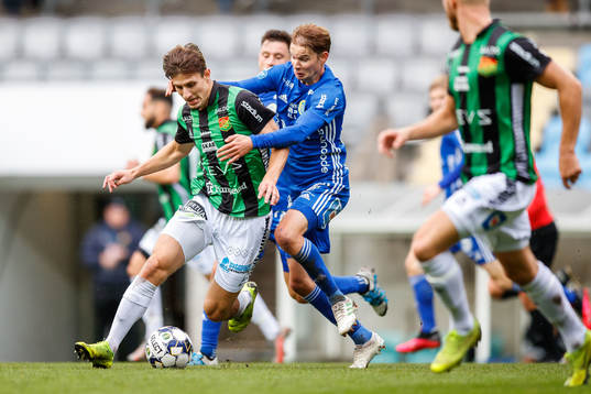 GAIS Adnan Maric och Sundsvalls Johan Blomberg
