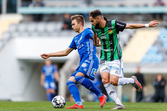 Sundsvalls Anton Eriksson och GAIS Mervan Celik