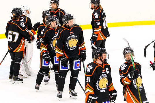 Göteborgs spelare deppar