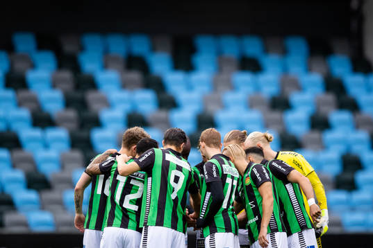 GAIS samlade innan fotbollsmatchen i Superettan  mellan