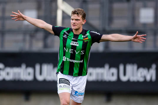 GAIS Meinhard Egilsson Olsen jublar