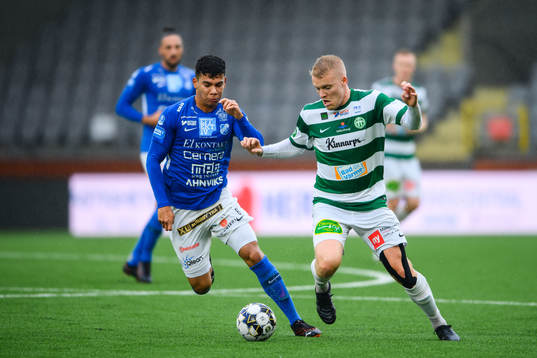 Norrbys Benjamin Arapovic och Västerås Simon Johansson