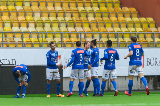Norrbys Robin Strömberg jublar