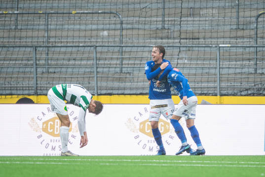 Västerås Albin Sporrong deppar medan Norrbys Robin