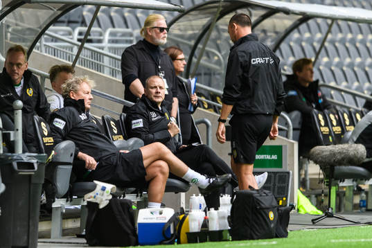Hammarbys tränare Stefan Billborn