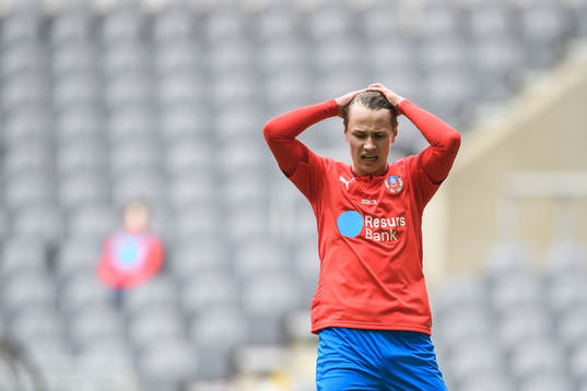 Helsingborgs Alex Timossi deppar