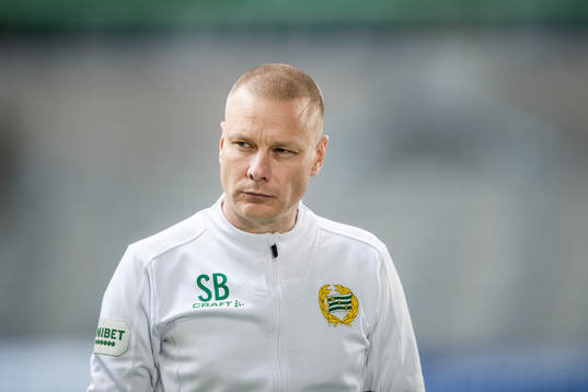 Hammarbys tränare Stefan Billborn