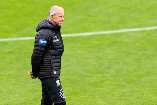 IFK Göteborgs tränare Roland Nilsson  före