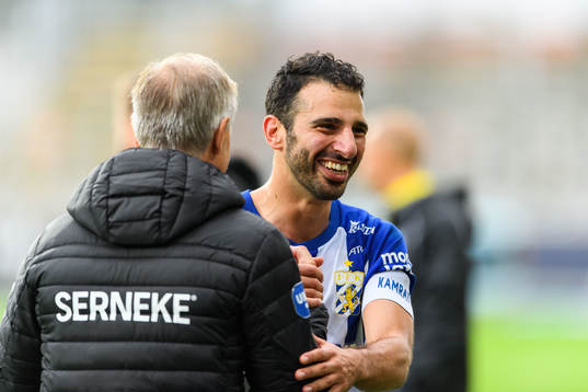 IFK Göteborgs André Calisir jublar