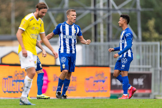 IFK Göteborgs Pontus Wernbloom jublar