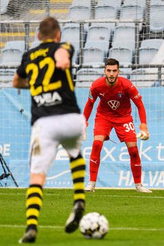 Malmö FFs målvakt Marko Johansson