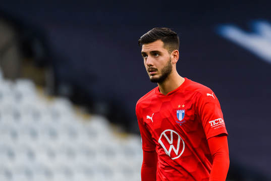 Malmö FFs målvakt Marko Johansson