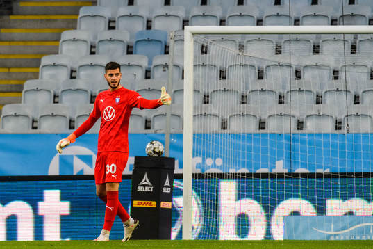 Malmö FFs målvakt Marko Johansson