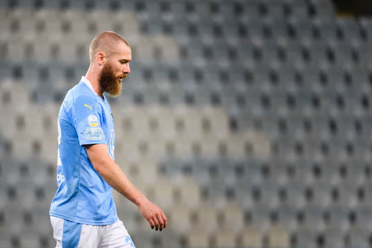 Malmö FFs Jo Inge Berget deppar