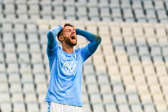Malmö FFs Erdal Rakip deppar