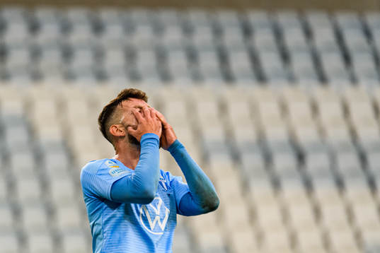 Malmö FFs Erdal Rakip deppar