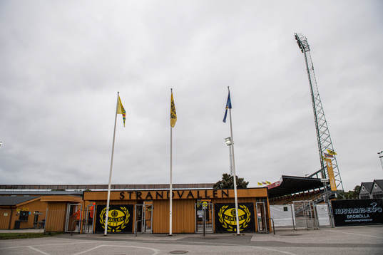 Strandvallen utvändigt