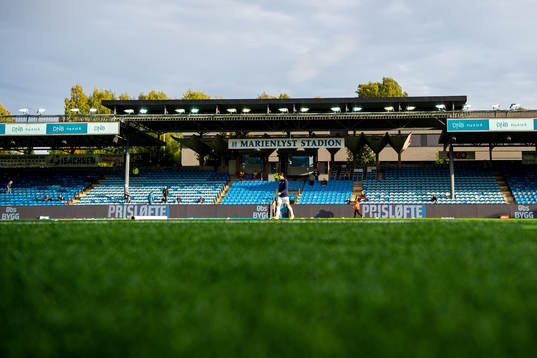 General view of Marienlyst stadion