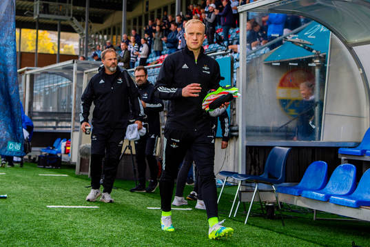 Goalkeeper Julian Faye Lund of Rosenborg