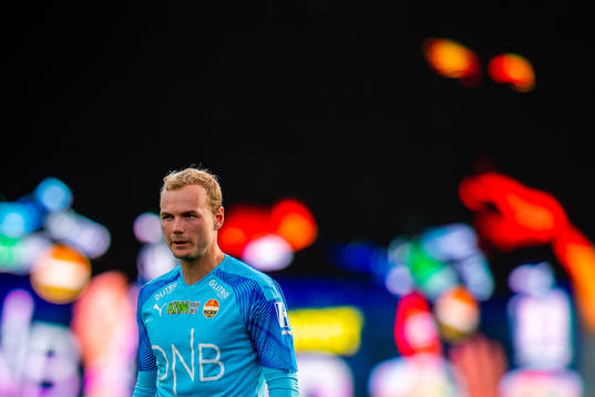 Goalkeeper Viljar Myhra of Strømsgodset